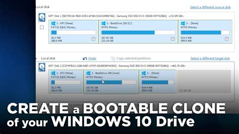 make cloned drive bootable